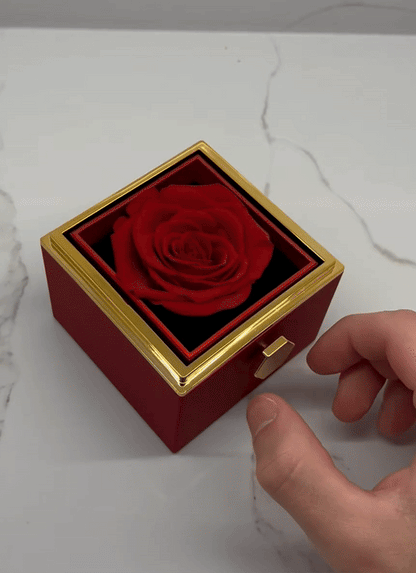 Rosefy™ - Eternal Rose Gift Box with Heart Necklace