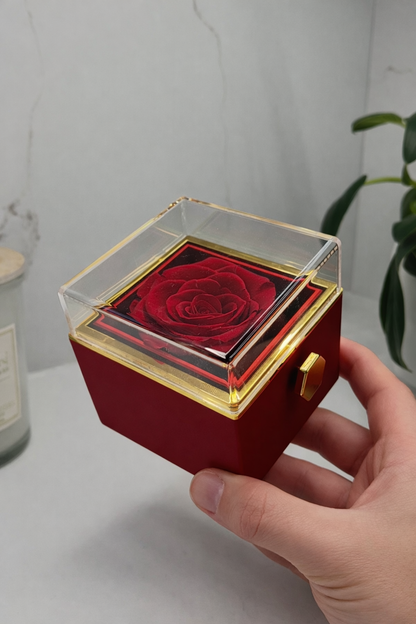 Rosefy™ - Eternal Rose Gift Box with Heart Necklace