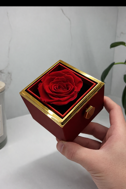 Rosefy™ - Eternal Rose Gift Box with Heart Necklace